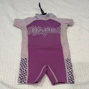 Bare 1MM Guppy Shortie Kids Wetsuit - Purple